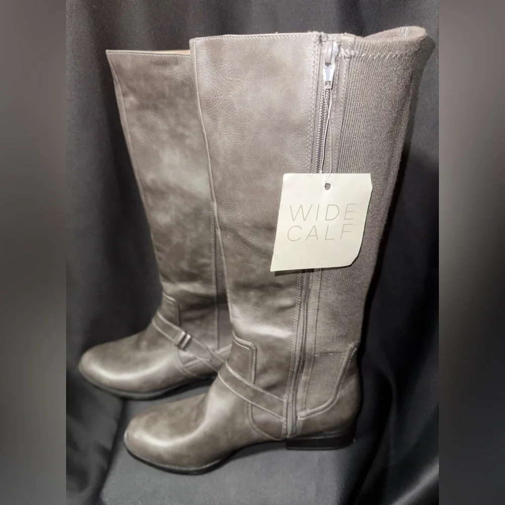 Life Stride Over the Knee Brown Boots